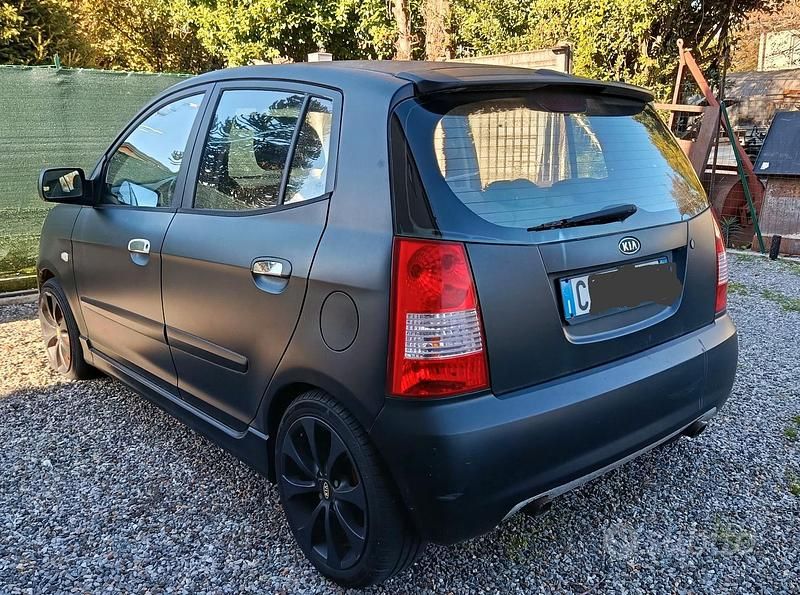 Gebraucht Kia Picanto Sport 65 PS (47 kW) 2006 Schwarz Kleinwagen