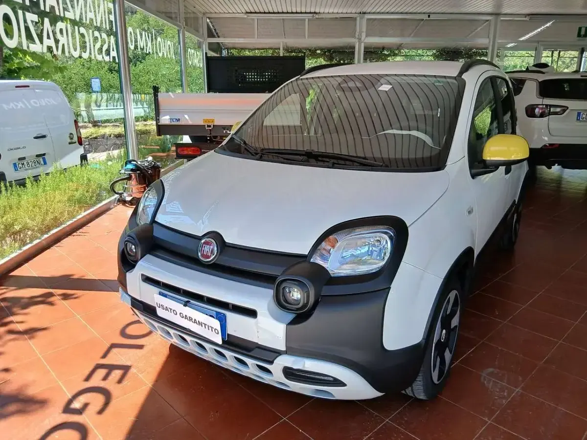 Usata Fiat Panda 69 CV (50 kW) 2025 Bianco gelato Utilitaria