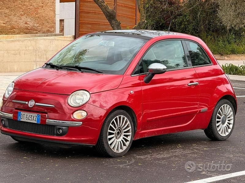Usata Fiat 500 Pop 69 CV (50 kW) 2010 Rosso Berlina
