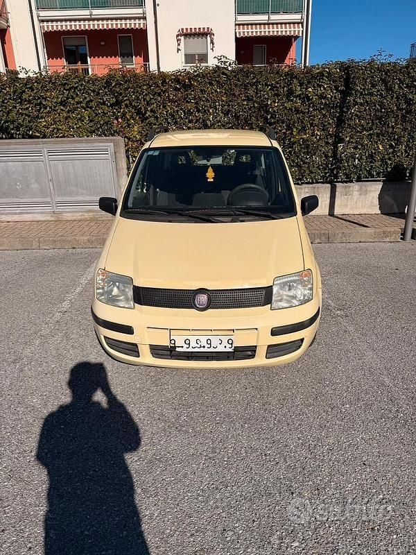 Usata Fiat Panda 54 CV (39 kW) 2009 Giallo Utilitaria
