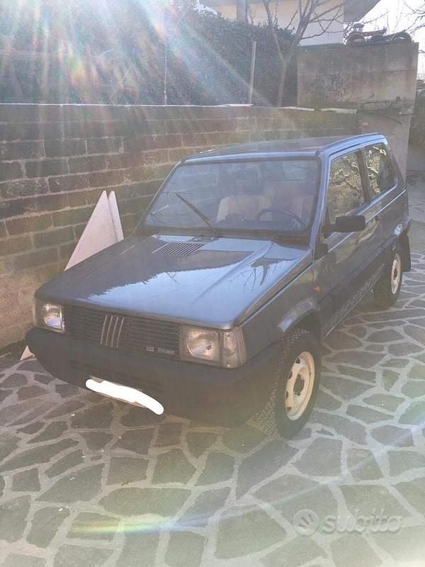 Usata Fiat Panda 4x4 50 CV (36 kW) 1988 Grigio Utilitaria