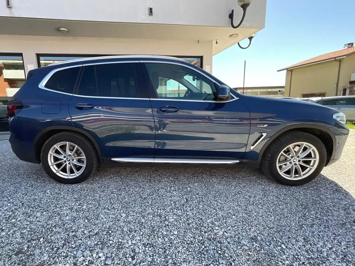 Usata BMW X3 M Sport 183 CV (134 kW) 2021 Blu SUV