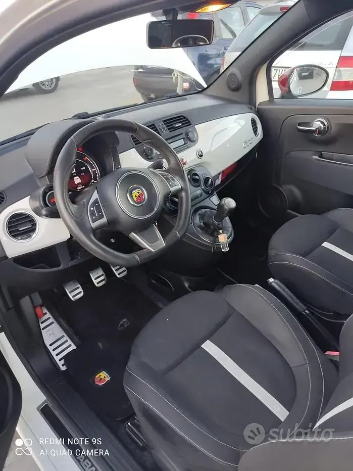 Usata Abarth 500 160 CV (117 kW) 2015 Bianco Utilitaria