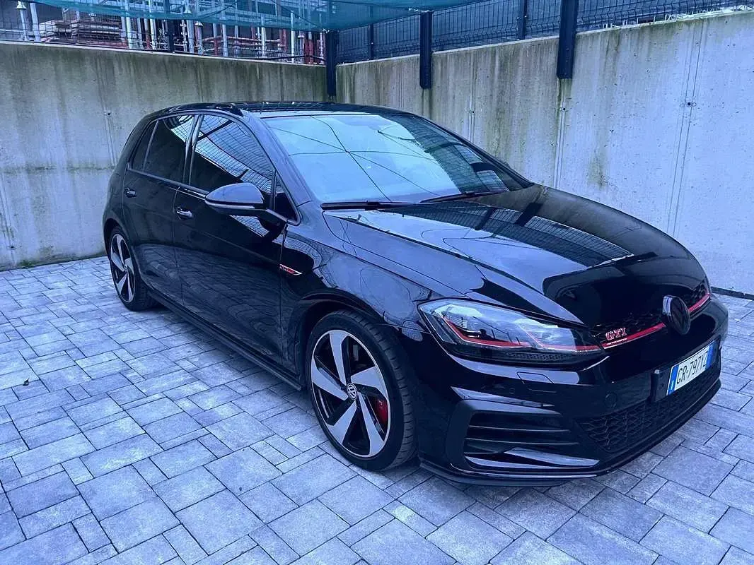 Usata VW Golf VII GTI 245 CV (180 kW) 2018 Nero Berlina
