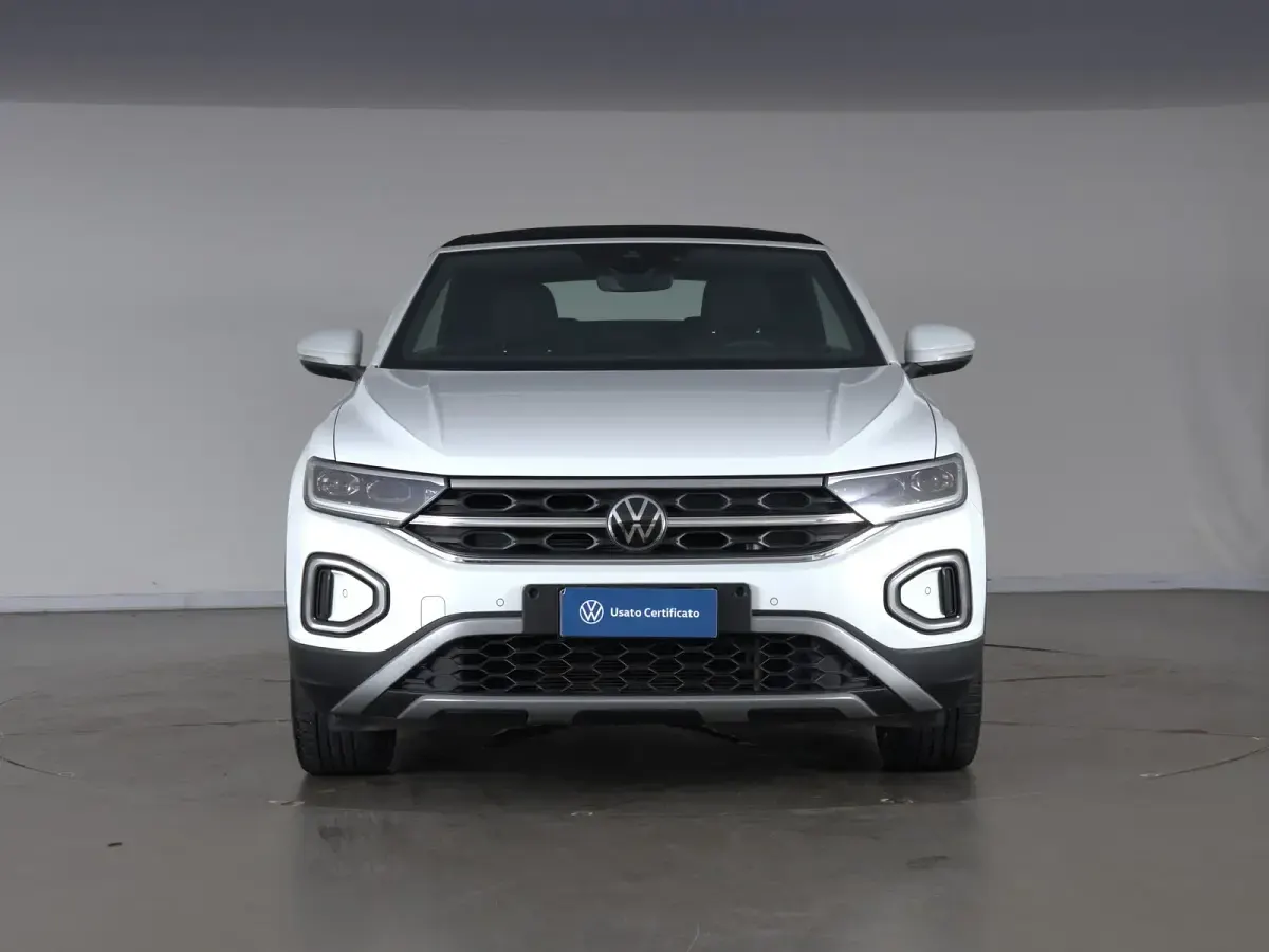 Usata VW T-Roc Style 110 CV (80 kW) 2023 Pure white SUV