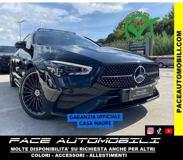 Nero metallizzato Usata 2024 Mercedes CLA220 Premium Tre volumi | 43.990 € (Buon prezzo) - Immagine 1/2