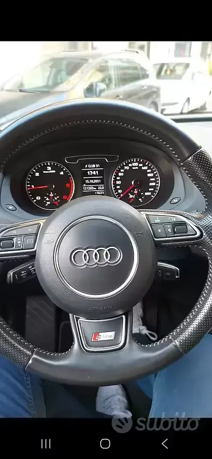 Usata Audi Q3 S-Line 140 CV (102 kW) 2013 Nero SUV