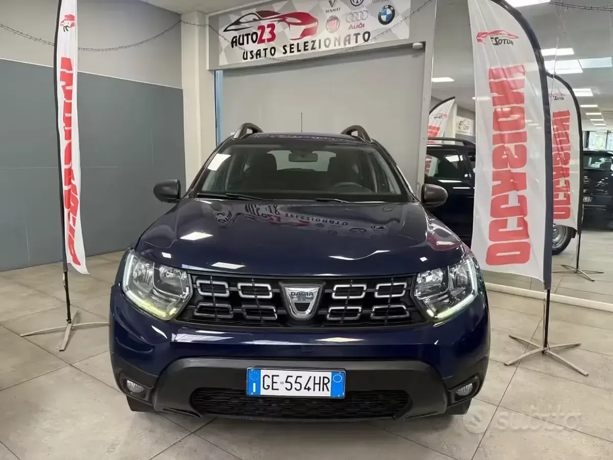 Usata Dacia Duster Prestige 101 CV (74 kW) 2021 Blu SUV