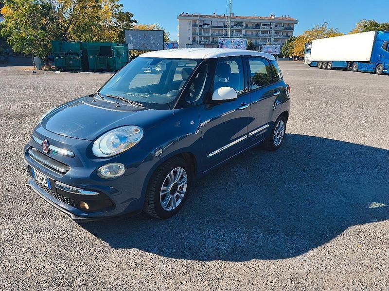 Usata Fiat 500L 95 CV (69 kW) 2018 Blu Monovolume
