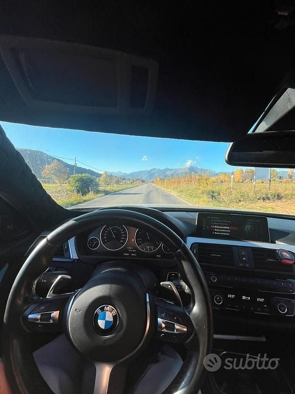 Usata BMW 320 M Sport 2017 Nero Berlina