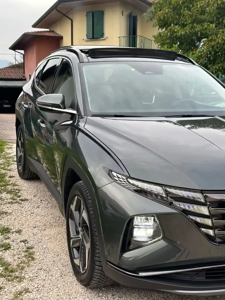Usata Hyundai Tucson 179 CV (131 kW) 2021 Verde SUV