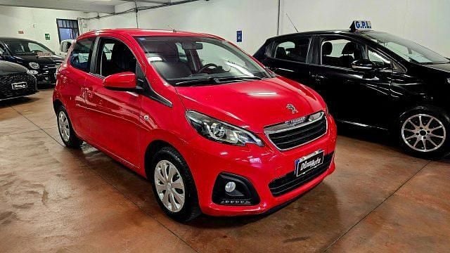 Usata Peugeot 108 Active 72 CV (52 kW) 2018 Rosso Utilitaria