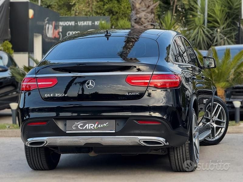Usata Mercedes GLE350 Premium 258 CV (189 kW) 2016 Nero Coupé