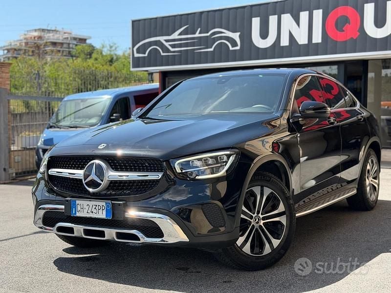 Usata Mercedes GLC220 AMG 194 CV (142 kW) 2021 Nero Coupé