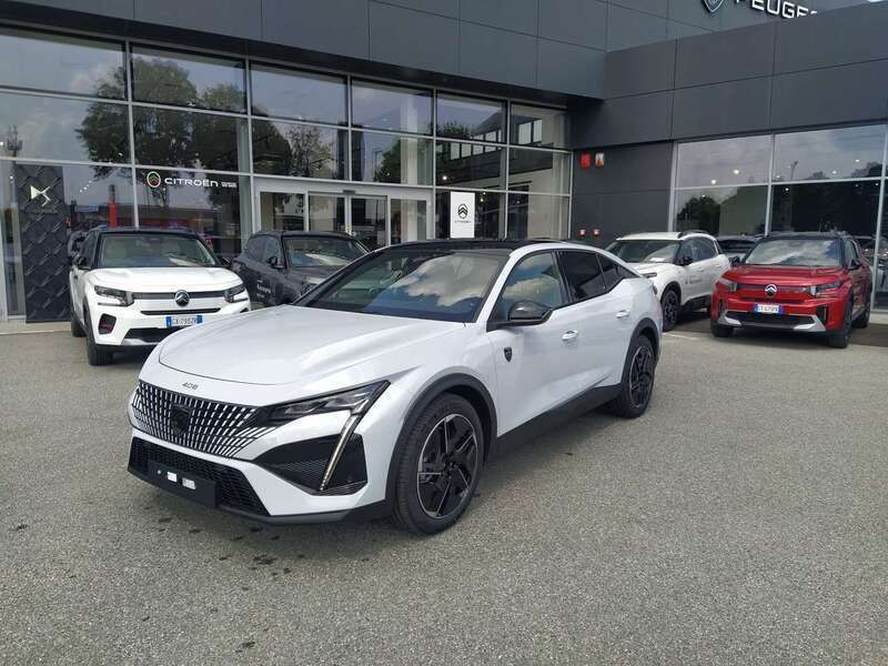 Nuova Peugeot 408 GTi 145 CV (106 kW) 2025 Bianco okenite Berlina