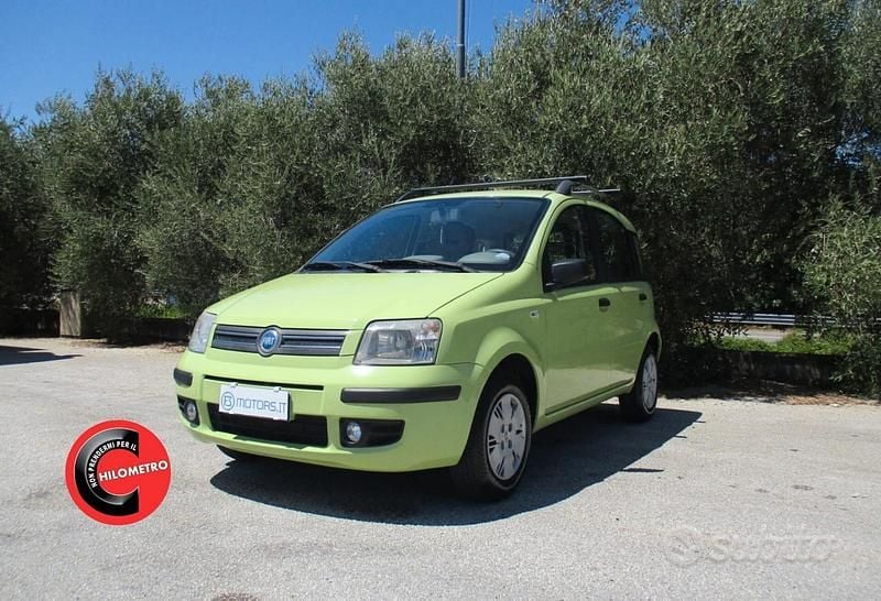 Usata Fiat Panda Dynamic 60 CV (44 kW) 2004 Verde Utilitaria