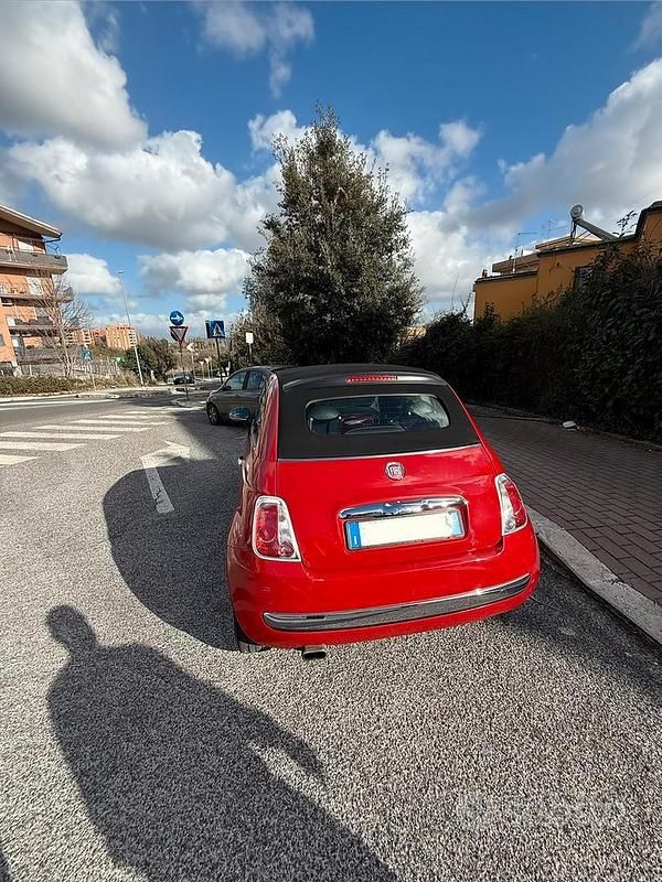 Usata Fiat 500 69 CV (50 kW) 2014 Rosso Utilitaria