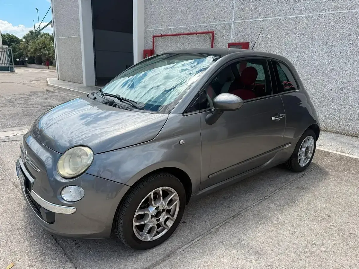 Usata Fiat 500 75 CV (55 kW) 2010 Grigio Berlina