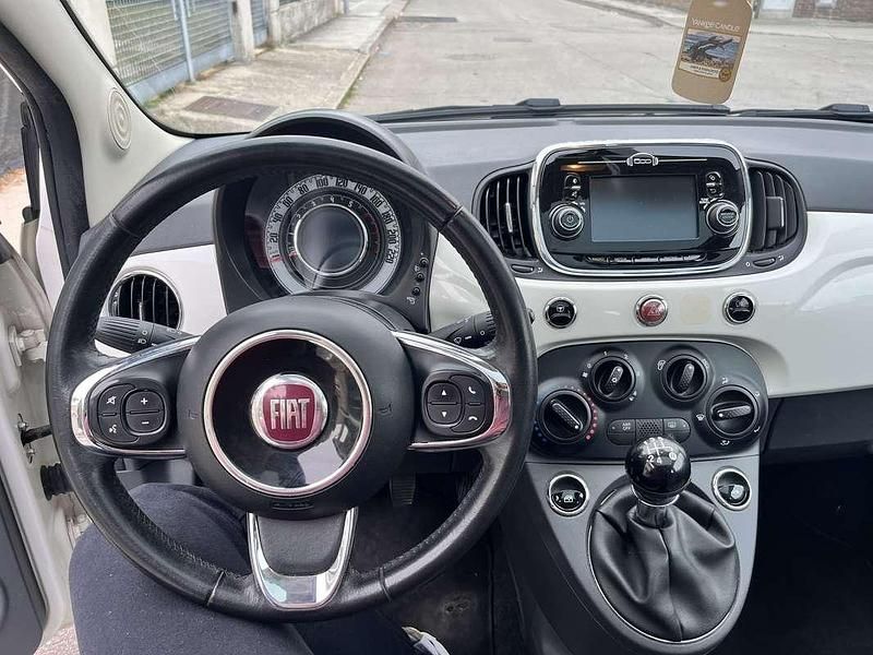 Usata Fiat 500 Lounge 69 CV (50 kW) 2016 Bianco Utilitaria