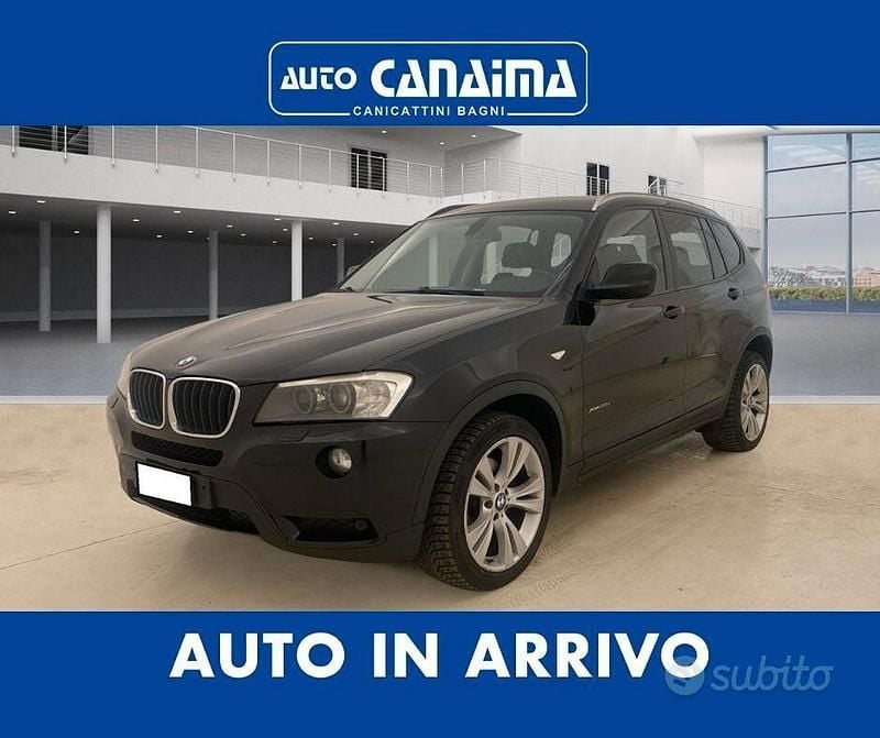Usata BMW X3 183 CV (134 kW) 2011 Nero SUV
