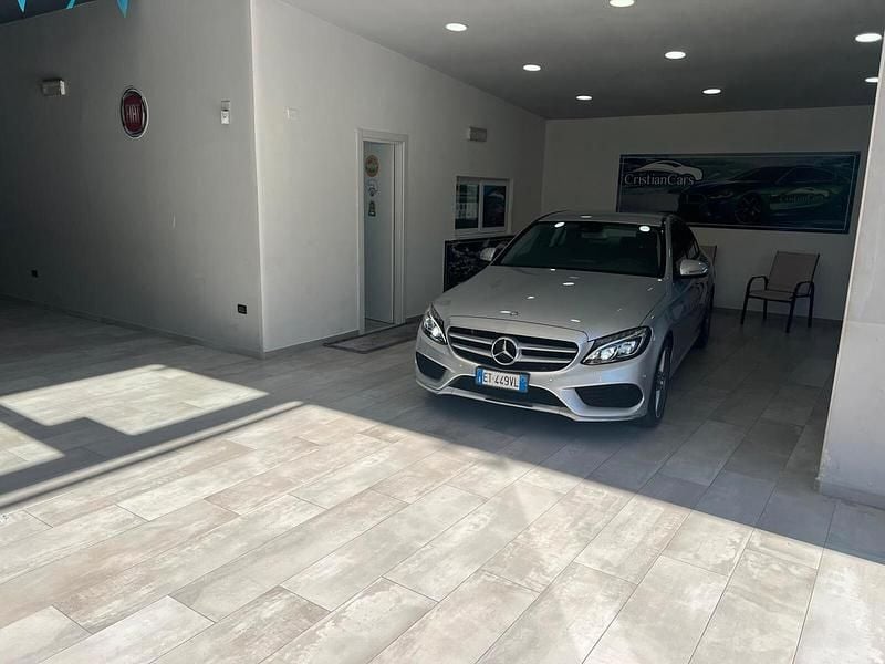 Argento Usata 2014 Mercedes C220 Premium Berlina | 16.500 € (Buon prezzo) - Immagine 1/4