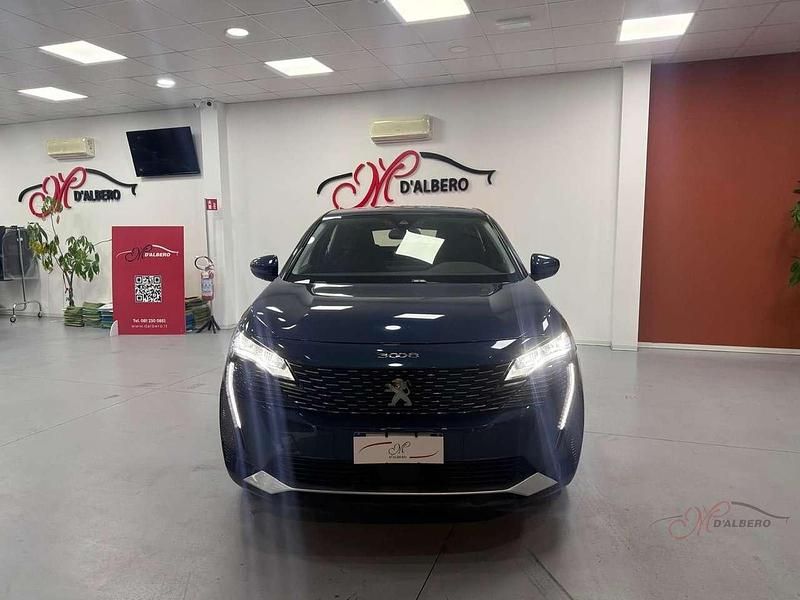 Usata Peugeot 3008 Allure 131 CV (96 kW) 2021 Blu/azzurro SUV