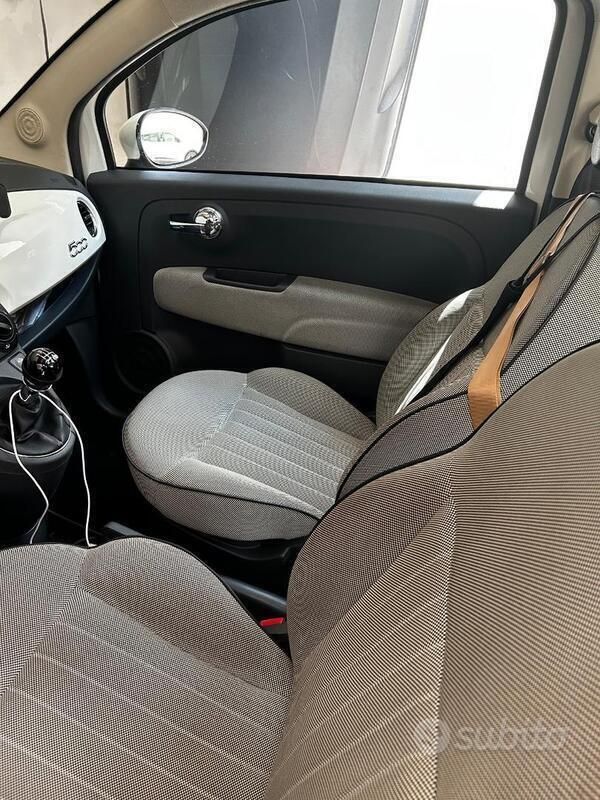 Usata Fiat 500 69 CV (50 kW) 2013 Bianco Utilitaria