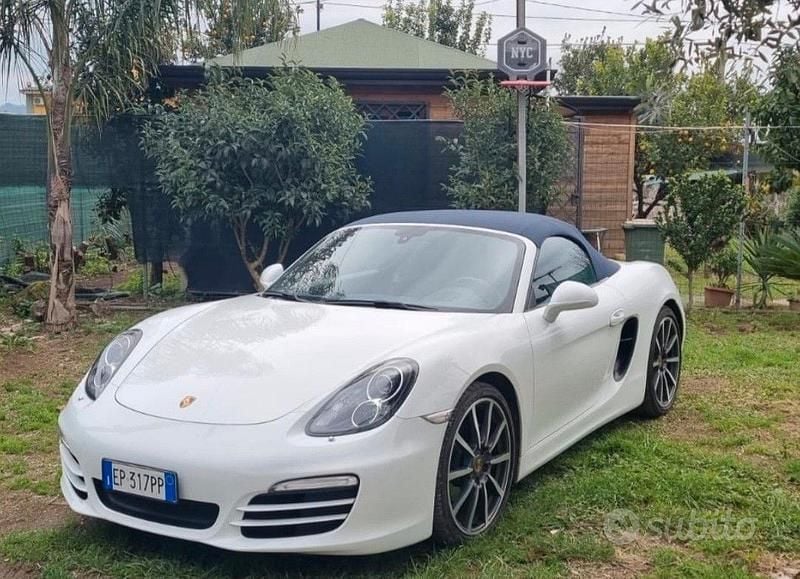 Usata Porsche Boxster 265 CV (194 kW) 2013 Bianco Cabrio