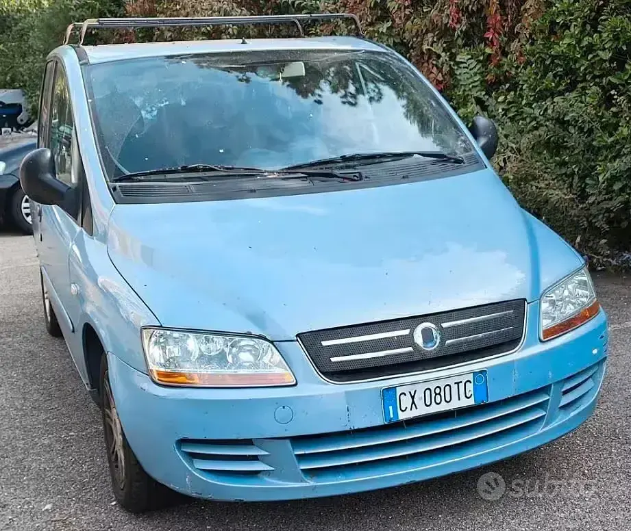 Usata Fiat Multipla 103 CV (75 kW) 2005 Bluazzurro Monovolume