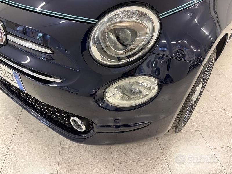 Usata Fiat 500C Riva 69 CV (50 kW) 2016 Blu Cabrio