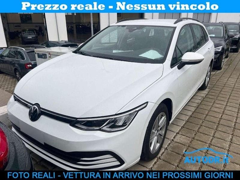 Bianco Usata 2022 VW Golf VIII Life Station wagon | 14.380 € (Super prezzo) - Immagine 1/4