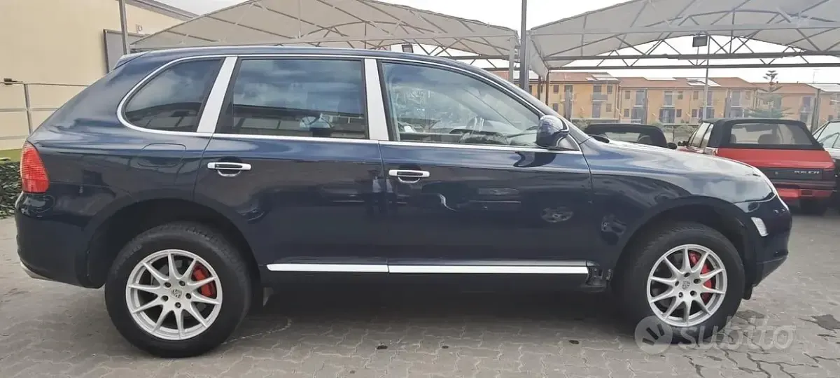Usata Porsche Cayenne Turbo 450 CV (330 kW) 2004 Blu SUV
