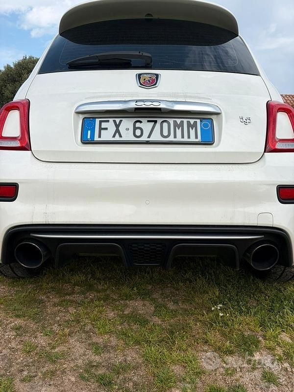 Usata Abarth 595 145 CV (106 kW) 2019 Bianco Berlina