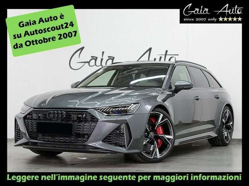 Grigio Usata 2022 Audi RS6 Ambiente Station wagon | 108.000 € (Super prezzo) - Immagine 1/4