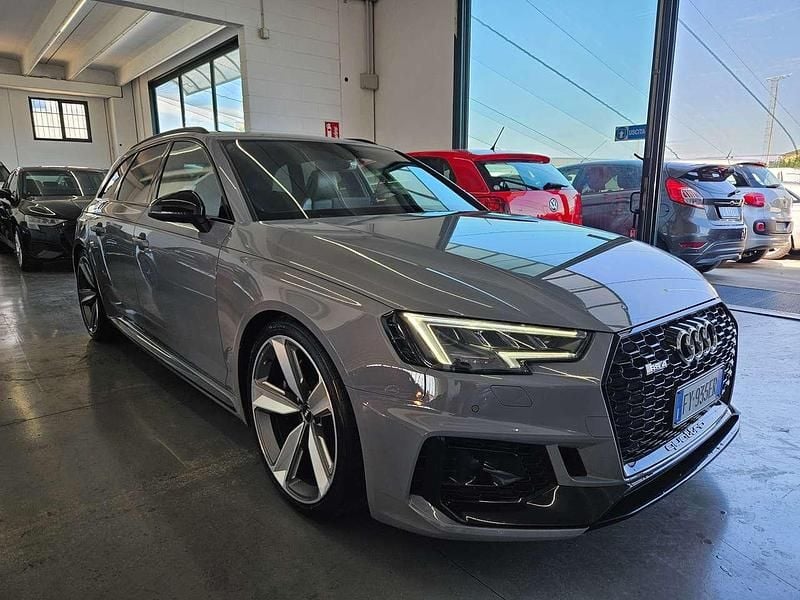 Grigio Usata 2019 Audi RS4 Exclusive Station wagon | 45.900 € (Buon prezzo) - Immagine 1/4