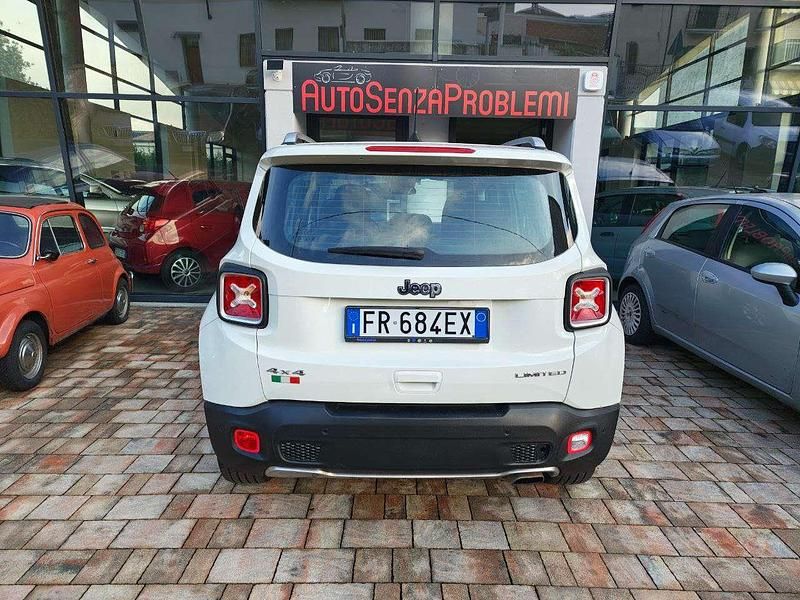Usata Jeep Renegade Limited 170 CV (125 kW) 2018 Bianco SUV