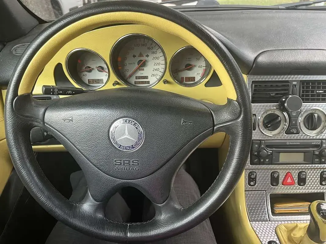 Usata Mercedes SLK230 197 CV (144 kW) 2000 Nero Cabrio