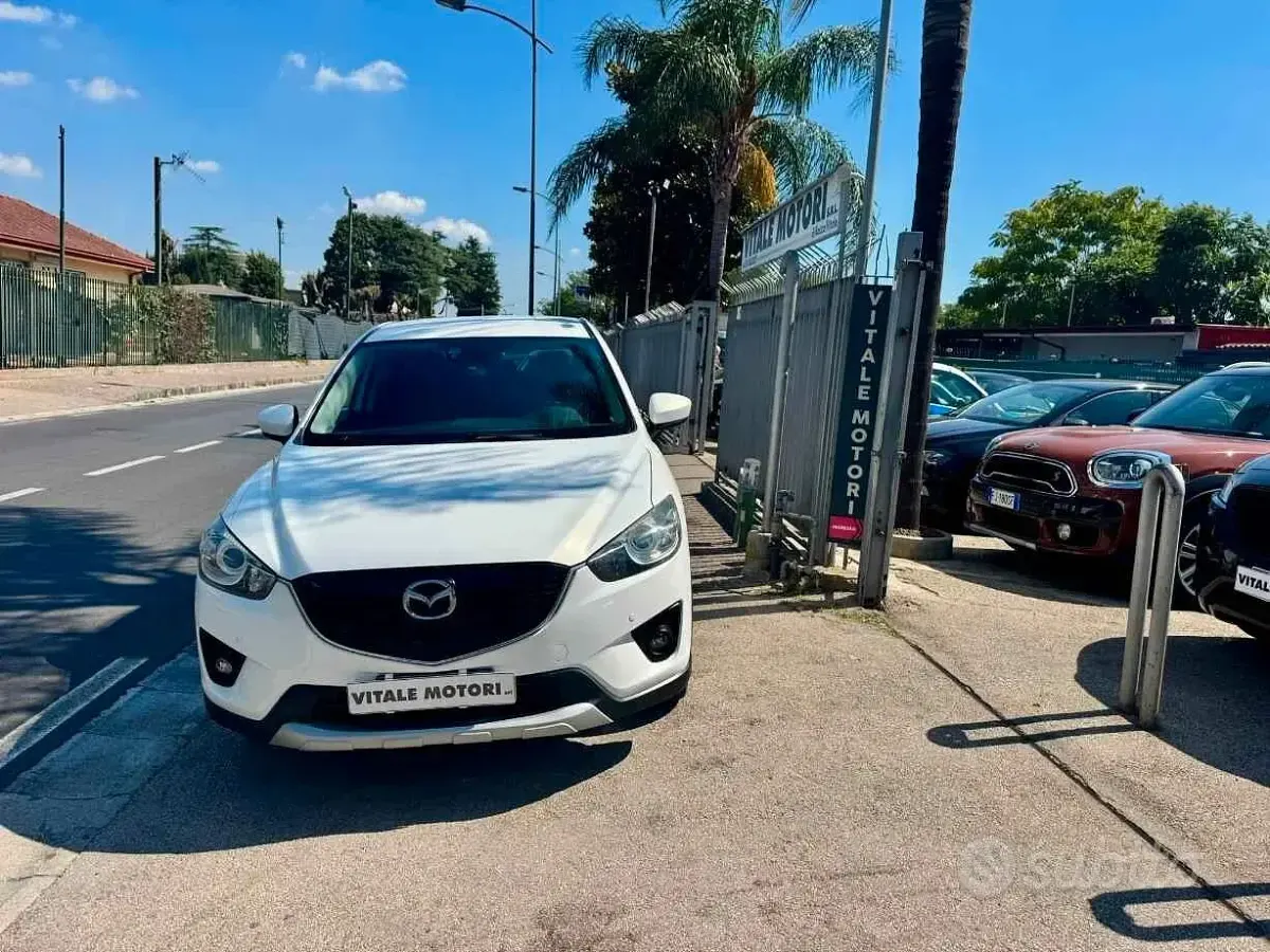 Usata Mazda CX-5 150 CV (110 kW) 2013 Bianco SUV