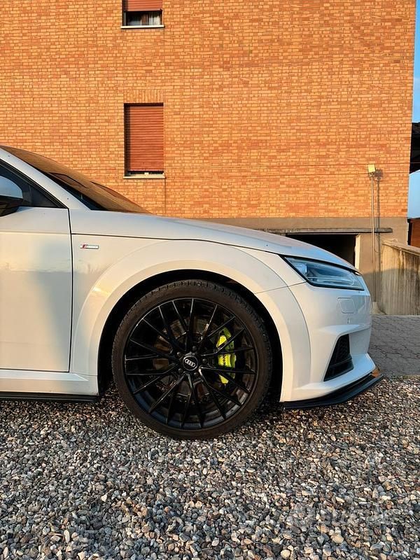 Usata Audi TT S-Line 184 CV (135 kW) 2015 Bianco Coupé