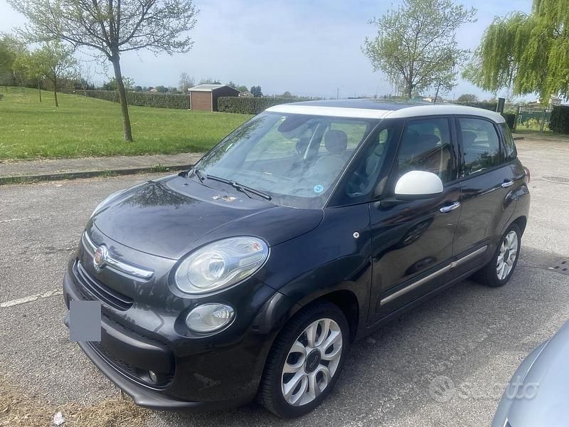Usata Fiat 500L 85 CV (62 kW) 2012 Nero Monovolume