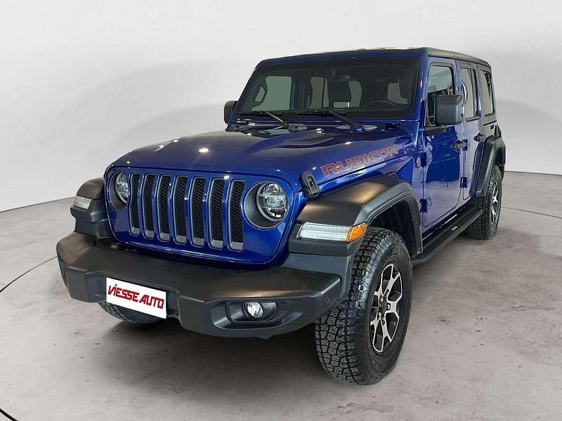 Blu/azzurro Usata 2020 Jeep Wrangler Unlimited Rubicon SUV | 48.500 € - Immagine 1/4