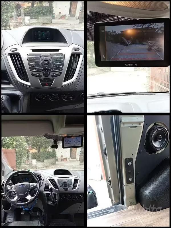 Usata Ford Transit Custom 125 CV (91 kW) 2015 Grigio Furgone
