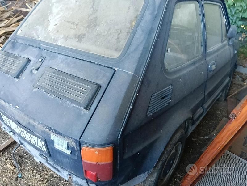 Usata Fiat 126 1970 Blu Utilitaria