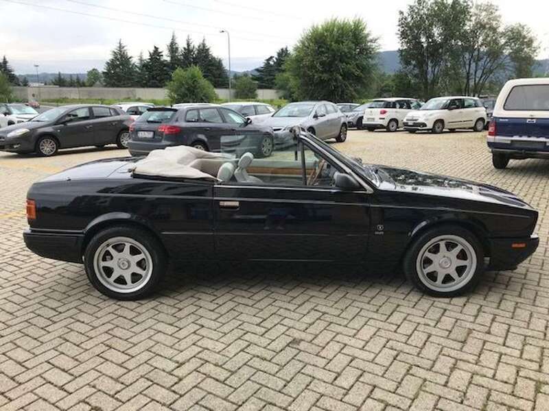 Usata Maserati Biturbo 224 CV (164 kW) 1990 Nero Cabrio