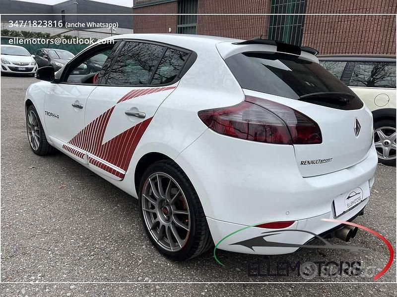Usata Renault Mégane III 180 CV (132 kW) 2012 Bianco Coupé