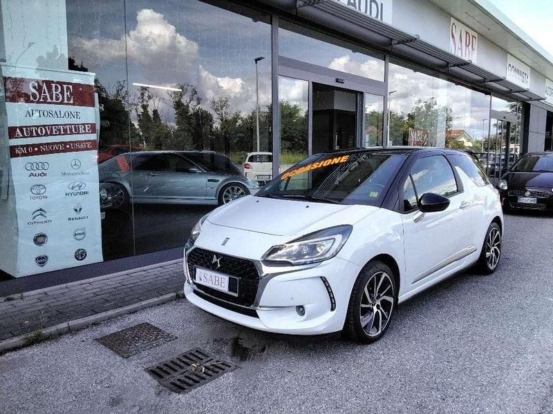 Usata DS Automobiles DS3 Sport Chic 131 CV (96 kW) 2016 Bianco Coupé