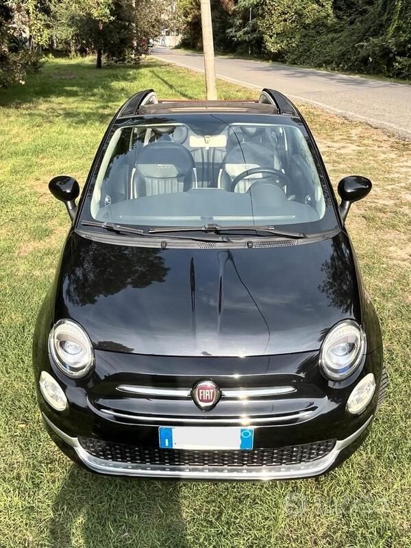 Nero Usata 2016 Fiat 500 Cabrio | 11.000 € (Cara) - Immagine 1/4