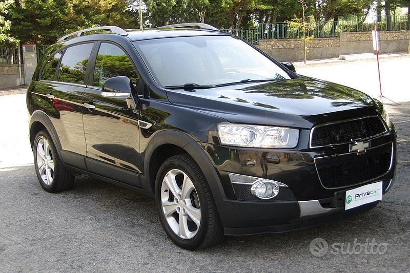 Usata Chevrolet Captiva LTZ 184 CV (135 kW) 2011 Nero SUV