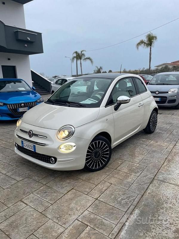 Usata Fiat 500 69 CV (50 kW) 2018 Bianco Berlina