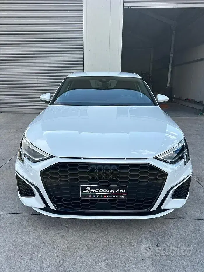Usata Audi A3 150 CV (110 kW) 2024 Bianco Berlina
